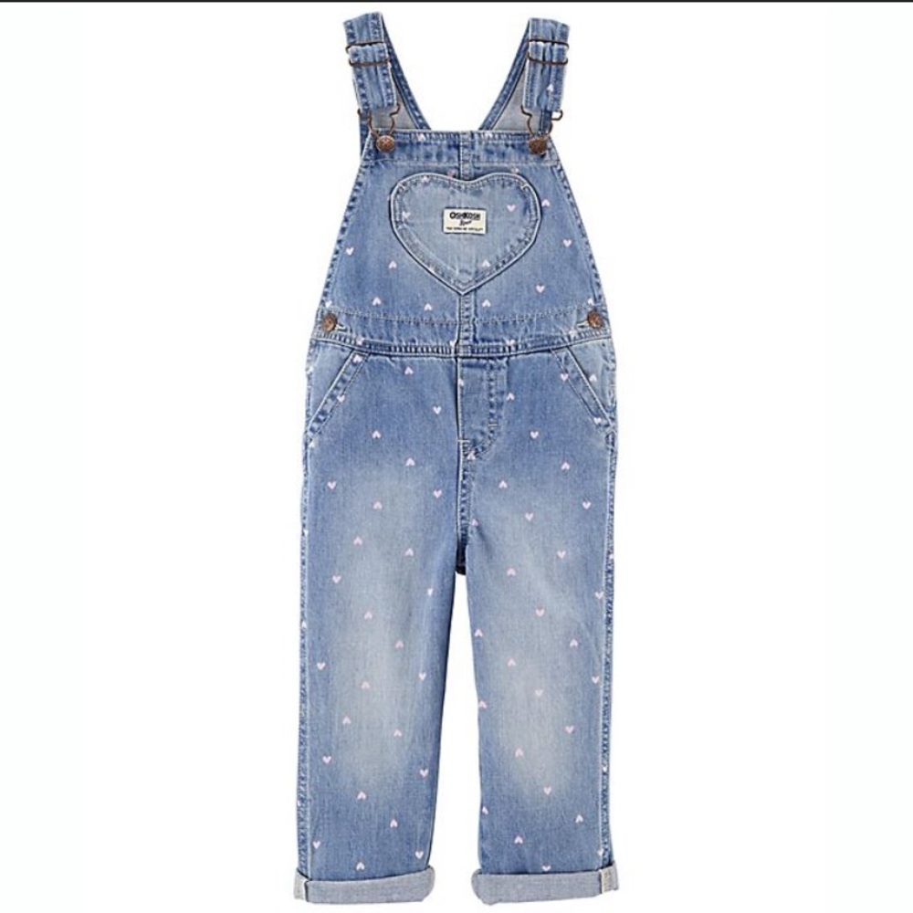 OshKosh B’gosh Girls Denim Overalls